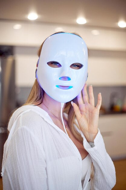 Máscara LED Facial premium – Antiacné, Rejuvenecimiento y Relajación”